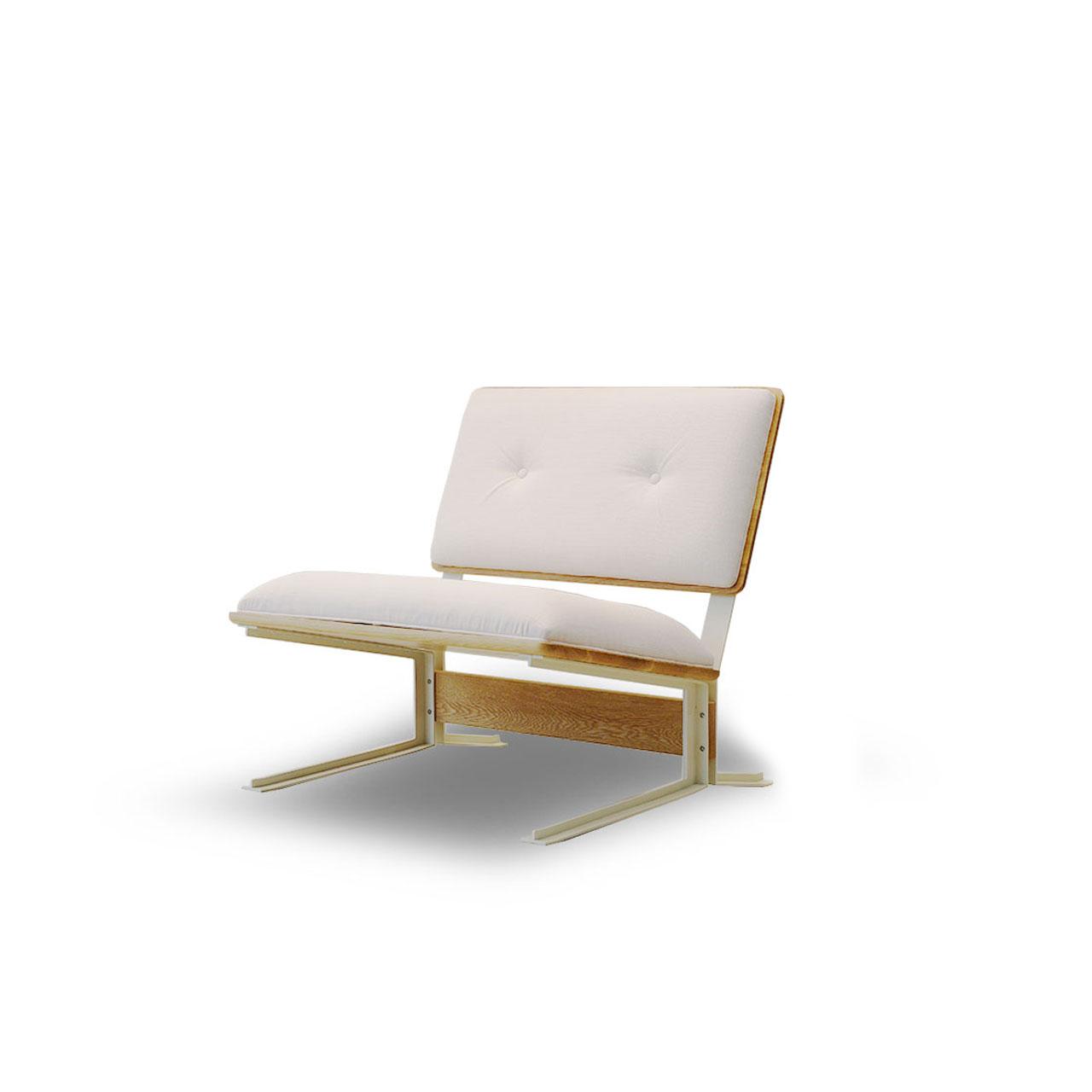 SUITE Lounge chair Low (White) / Restore